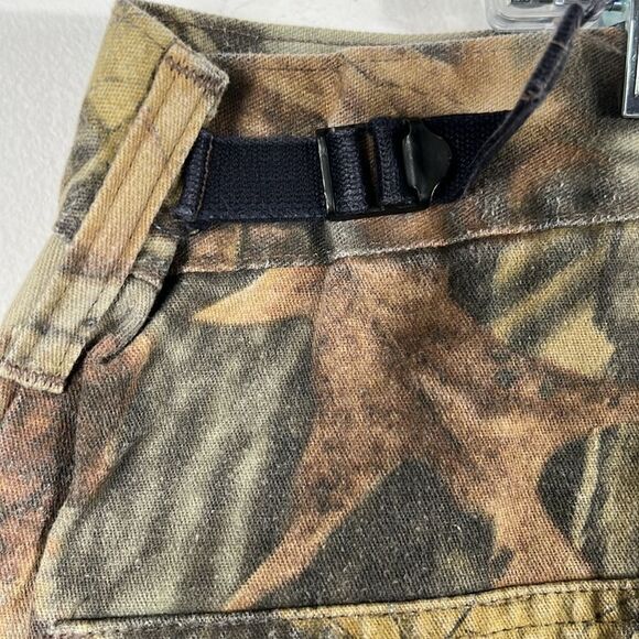 🦌🎯 Vintage WALLS ADVANTAGE Camo Hunting Camouflage Denim Cargo Pants Sz. 46-48 - Picture 11 of 12